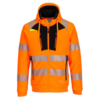 Hanorac cu fermoar PW3 Hi-Vis