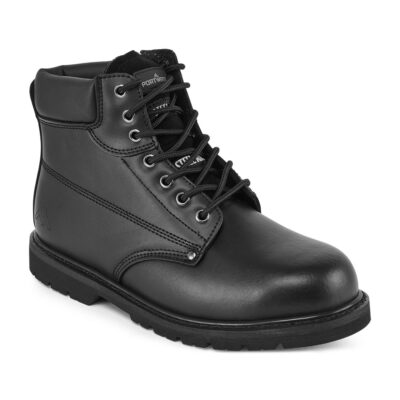 Cizmă pana la gleznă din piele ,Steel Action SBP HRO