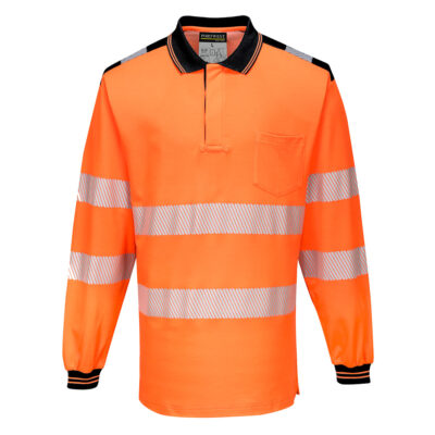PW3 Hi-Vis Tricou Polo L/S